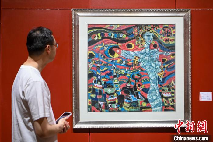 老虎機：李志銘（台灣）書畫作品收藏展崑明開展 展出百餘幅兩岸書畫精品