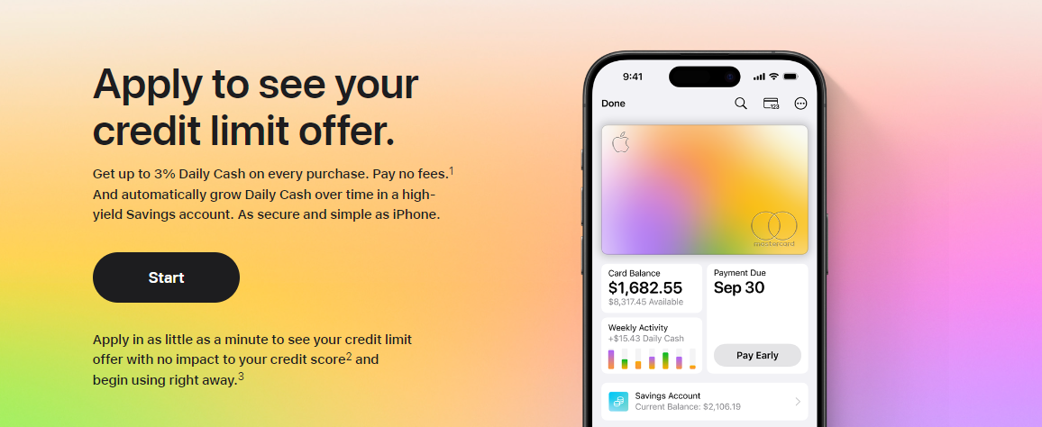 賭波：蘋果邀請美國新用戶注冊 Apple Card，最高可獲 300 美元紅包獎勵